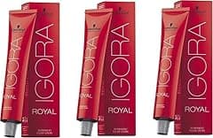 Schwarzkopf - Igora Royal Permanent Hair Colour 7.0 Blonde - Pack of 3 - Amazon.ae Price Tracker