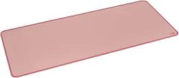 Logitech Desk Mat - Studio Series, Multifunctional Large Desk Pad, Extended Mouse Mat, Office Desk Protector with Anti-slip Base, Spill-resistant Durable Design - Pink - Best Deal Finder
