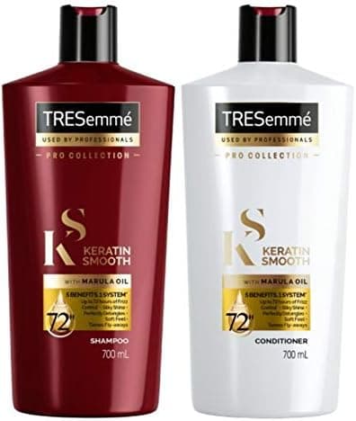 TRESemmé Pro Collection Keratin Smooth Shampoo,700ml and Conditioner,700ml on Amazon.ae - Price Tracker