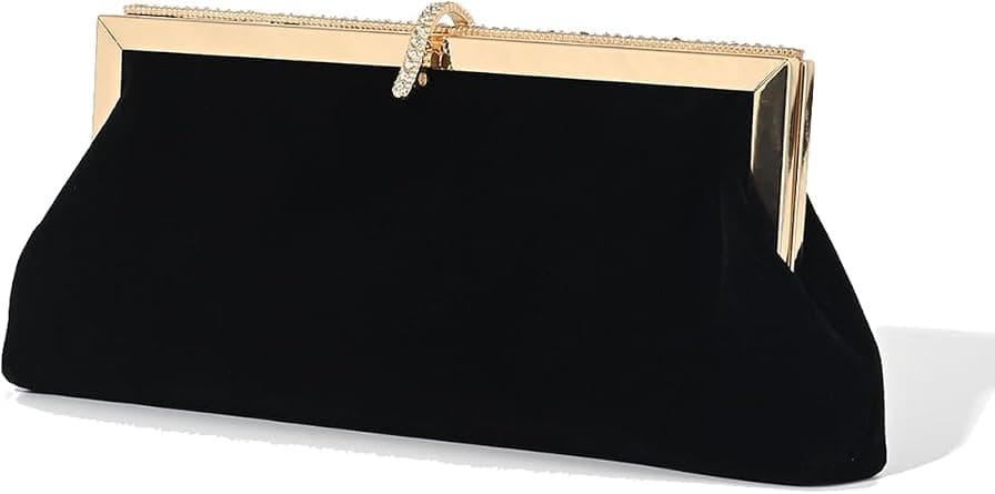 Evening Handbag for Women Formal Clutch Purses Wedding Party Satin Clutch Shoulder Bag Cocktail Prom على Amazon.ae - متتبع الأسعار