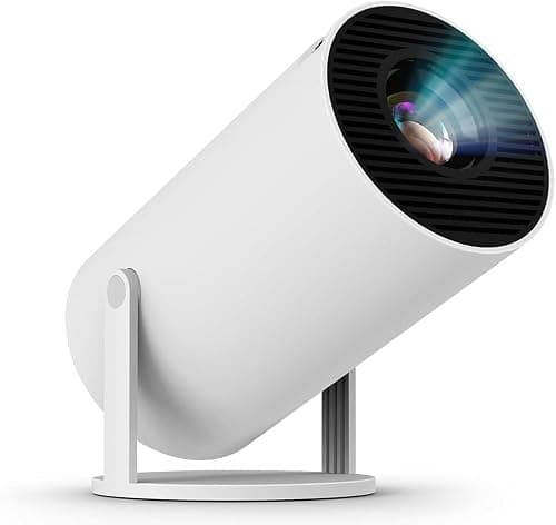 Smartbarry HT88 4K Mini Projector with WiFi and Bluetooth, 1080P, White, Wireless Image Transfer on Amazon.ae - Price Tracker