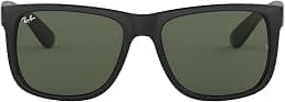 Ray-Ban RB4165 Justin Rectangular Sunglasses - Best Deal Finder
