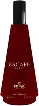 Coral Escape Blaze Perfume For Men - 100ML | Eau De Parfum | Long-Lasting Masculine Fragrance | Fresh Citrus & Spicy Woody Scent | Sophisticated & Confident Fragrance على Amazon.ae - متتبع الأسعار