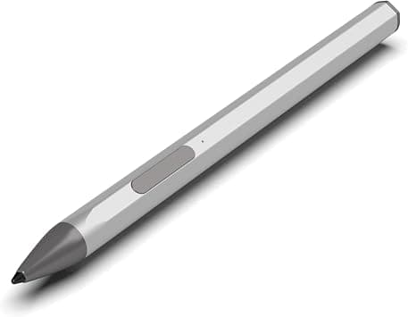 Stylus Pen for HP Envy X360 Pavilion X360 Specter X360 Spectre X2 Envy X2 Rechargeable MPP 2.0 Tilt Active Pen with 4096 Pressure Sensitivity, Palm Rejection, Magnetic Attachment Function, Silver على Amazon.ae - متتبع الأسعار