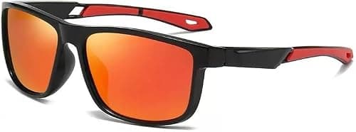 Men’s and Women’s Polarized Sunglasses – Square Frame, TAC Lens, Lightweight Design for Outdoor Sports and Driving on Amazon.ae - Price Tracker