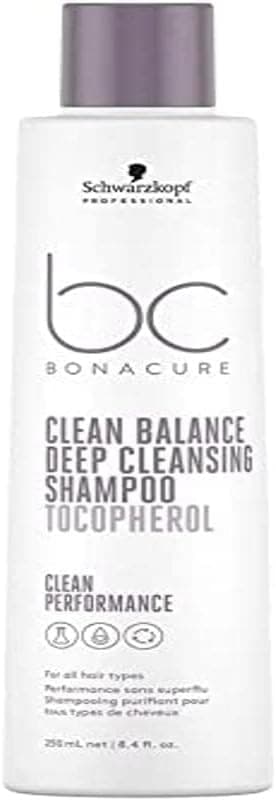 Schwarzkopf Professional BC Bonacure Clean Balance Deep Cleansing Shampoo 250 ml on Amazon.ae - Price Tracker