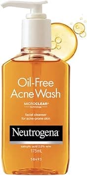 Neutrogena Oil Free Acne Wash, 175ml - Best Deal Finder
