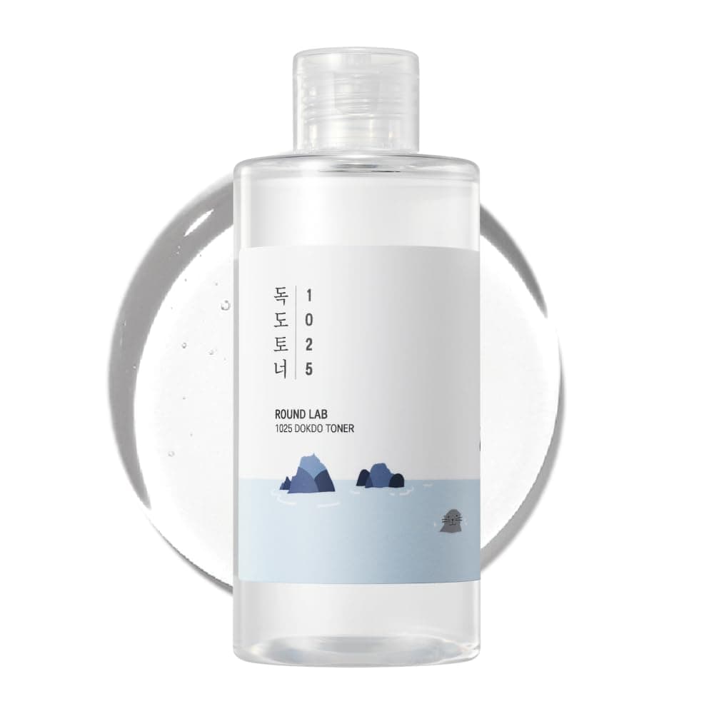 ROUND LAB 1025 Dokdo Toner 6.76 Fl Oz, Oil Control and Reduces Excess Sebum, Gentle Exfoliating Facial Toner, Deep Sea Water for Moisturization, Soft Finish Without Stickiness, Korean Skin Care on Amazon.ae - Price Tracker