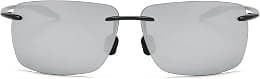 Rimless Polarized Sports Sunglasses for Men Women Driving Running Fishing Golf 100% UV Blocking Glasses Mirror Lens Shades - Best Deal Finder