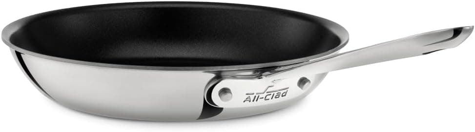 All-Clad 4108 NS Stainless Steel Tri-Ply Bonded Dishwasher Safe PFOA-free Non-Stick Fry Pan / Cookware 10-Inch Silver 4110 NS R2 على Amazon.ae - متتبع الأسعار
