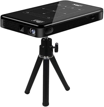 Borregoo BP09 Smart Mini Projector, 4K Ultra HD DLP Display, LED Video Beamer with Bluetooth 4.1, Touch Panel Control, Home Cinema with 45° Keystone Correction على Amazon.ae - متتبع الأسعار