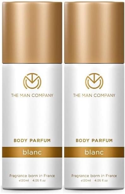 The Man Company Blanc Perfume For Men | Long Lasting Fragrance | No Gas Deodorant Combo Set For Men | Luxury Premium Body Spray 120ml (Pack Of 2) on Amazon.ae - Price Tracker