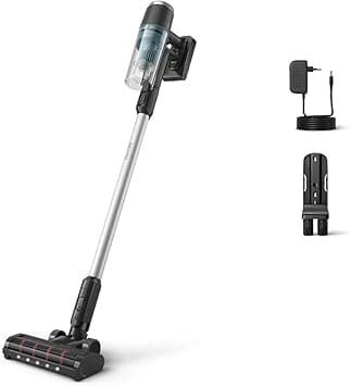 Philips Cordless Vacuum 3000 Series - Up to 60 mins Runtime, LED Nozzle, Handheld Vacuum, PowerCyclone 8, Digital Motor, Misty dawn - XC3031/61 - Amazon.ae Price Tracker