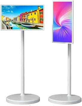 24-Inch Portable Smart Touch Screen on Wheels – Full HD 1080P Smart Monitor with Battery, 8GB + 128GB Storage, and Full Swivel Design on Amazon.ae - Price Tracker