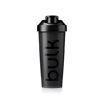 Bulk Iconic Protein Shaker Bottle with Wire Blender Ball, Protein Shaker, Jet Black, 750 ml - Amazon.ae Price Tracker