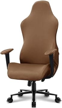 Deisy Dee Slipcovers Cloth Stretch Polyester Chair Cover for Reclining Racing Gaming Chair (Only Chair Covers) (brown) on Amazon.ae - Price Tracker