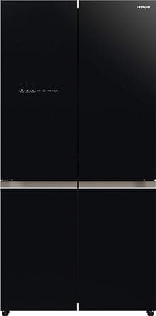 Hitachi 720L Gross,Net 569L,Side by Side 4 Door Premium Refrigerator,10 Year Warranty on Inverter Compressor,French Door Fridge,Automatic Ice Maker-Quick Freezing Glass Black-RWB720VUK04GBK - Amazon.ae Price Tracker