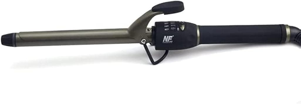 New Force Curling Iron 19MM - with Hair Shine and Texture while Having Heat Distribution | Extra Long Micro-titanium Barrel 190mm, Automatic Sleep Mode on Amazon.ae - Price Tracker