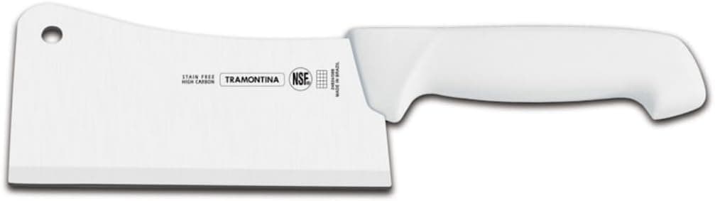 Tramontina Professional Master 6 Inches Cleaver Knife with Stainless Steel Blade and White Polypropylene Handle with Antimicrobial Protection on Amazon.ae - Price Tracker