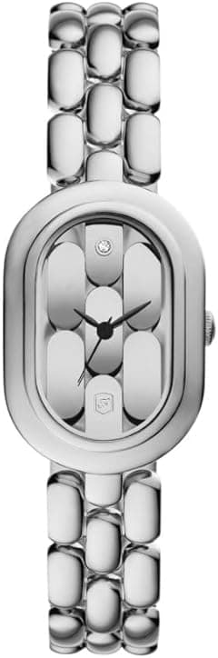 Fossil Women's Sloan Three-Hand Stainless Steel Watch - Amazon.ae Price Tracker