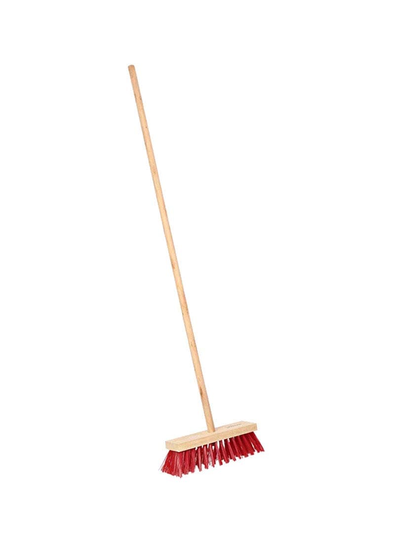 Royal Apex Sweeping Brush with Stick Head Stiff Bristle Hard Outdoor Broom Garden Yard Sweeper 30 cm (SET OF 1) on Amazon.ae - Price Tracker