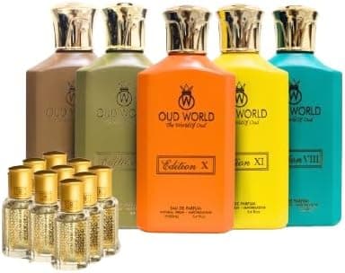 Premium Offer Series 2-5 Bold Signature-Inspired Perfumes Set 5 x 100ml | Long-Lasting Eau de Parfum Gift Collection for Men & Women on Amazon.ae - Price Tracker