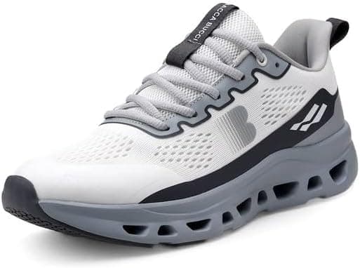 Bacca Bucci Balance Men’s Sports Sneakers | Ultra-Light Jacquard Running Shoes with Cushioned Rebound Sole | EVA + Rubber Heavy-Duty Outsole | All-Day Comfort & Breathable Daily Trainers on Amazon.ae - Price Tracker