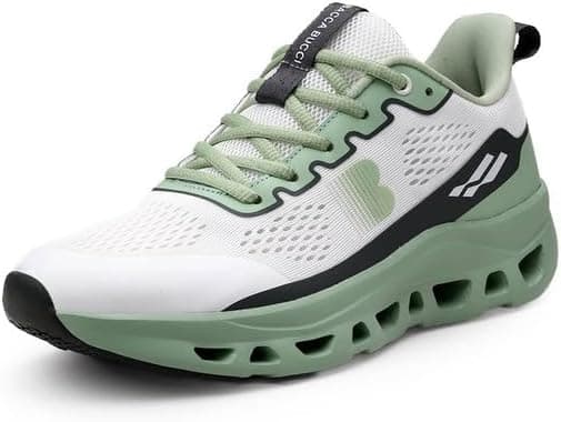 Bacca Bucci Balance Men’s Sports Sneakers | Ultra-Light Jacquard Running Shoes with Cushioned Rebound Sole | EVA + Rubber Heavy-Duty Outsole | All-Day Comfort & Breathable Daily Trainers على Amazon.ae - متتبع الأسعار