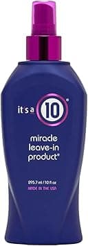 It's a 10 Haircare - Miracle Leave-In Product Spray, Natural Ingredients, Smoothes & Eliminates Frizz, Restores Shine, Colour Safe, Natural Ingredients, 295.7ml on Amazon.ae - Price Tracker