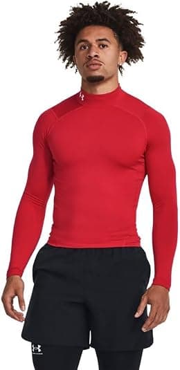 Under Armour mens Coldgear Armour Fitted Mock Sweatshirt - Best Deal Finder