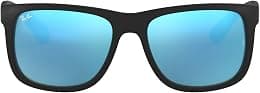 Ray-Ban RB4165 Justin Rectangular Sunglasses - Best Deal Finder