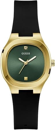 GUESS Women's 32mm Watch - Gold Tone Bracelet Champagne Dial Gold Tone Case on Amazon.ae - Price Tracker
