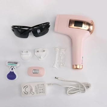 Enzo Professional T5 Ice Laser Hair Removal Device (Pink) – At-Home IPL Permanent Hair Reduction Tool – Gentle & Effective Hair Removal for Face & Body – Intl Version on Amazon.ae - Price Tracker