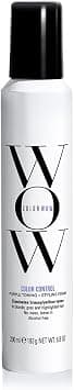 COLOR WOW Color Control + Toning Foam For Blonde Hair – Eliminates Orange and Brassiness; No Stains; No Alcohol; Purple Tinted Leave In Toning Foam Lightens Hair in One Use; Silky, No Crunch Volume على Amazon.ae - متتبع الأسعار
