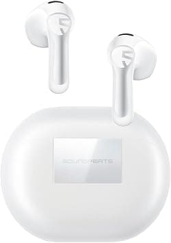 SOUNDPEATS Air6 HS BT 6.0 Wireless Earbuds, Semi-in-Ear Bluetooth Earphones with 13mm Triple-Magnet Bio-Composite Driver, LDAC & Hi-Res Audio, 45H Playtime, 4-Mic Noise Cancelling, IPX5 (white) on Amazon.ae - Price Tracker