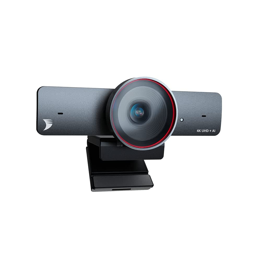 WYRESTORM 4K Conference Webcam with AI Tracking, Auto Framing, 120° Wide Angle, 90fps, 8X Digital Zoom, ePTZ, Dual Mics, Conference Room Webcam for Video Call, Remote Education, HD Live Streaming on Amazon.ae - Price Tracker