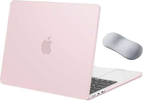 MOSISO Case Compatible with MacBook Air 13 inch 2026-2022, Baby Pink على Amazon.ae - متتبع الأسعار
