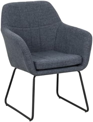 LANNY Dining Room/Restaurant Chair/Hotel chair/Office Visitor Chair/Modern Medium Back Luxury Fabric Dining Chair (GREY3) on Amazon.ae - Price Tracker