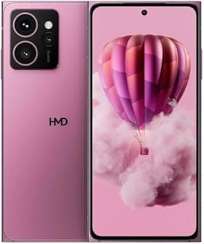 HMD SKYLINE 5G Smartphone, 24GB RAM (12GB+12GB), 256GB Storage, 108 MP OIS+50MP Telephoto+13MP Ultra Wide Rear Camera, 50 MP Front Camera, 6.55" FHD+ pOLED Display, Gen2 Repairability, Neon Pink - Amazon.ae Price Tracker