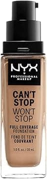 NYX PROFESSIONAL MAKEUP Can'T Stop Won'T Stop Foundation, 24H Full Coverage Matte Finish - Classic Tan on Amazon.ae - Price Tracker