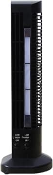 ECVV Mini Personal Tower Fan With LED Light USB Tower Fan Vertical Bladless Fan Tower Air Conditioning Fan For | Home | Office | Bedroom | Kitchen on Amazon.ae - Price Tracker