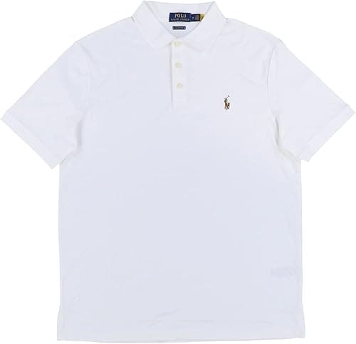 Polo Ralph Lauren Mens Classic Fit 3 Button Interlock Polo Shirt on Amazon.ae - Price Tracker