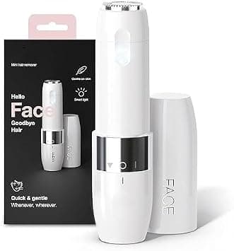 Face Mini Hair Remover FS1000, Electric Facial Hair Remover for Women, Quick, Instant, Gentle, Painless, Smooth Skin (White) (Renewed) على Amazon.ae - متتبع الأسعار