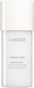 LANEIGE Cream Skin Refillable Toner & Moisturizer Mini with Ceramides and Peptides: Korean Milky Toner, Amino Acid, Nourish, Hydrate, Barrier-Boosting, Visibly Firm 50 ml - Amazon.ae Price Tracker