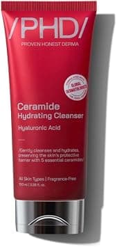 /PHD/Ceramide Hydrating Cleanser with Hyaluronic Acid | Non-Drying Gel Face Wash for All Skin Types | Gently Cleanses, Hydrates & Protects Skin Barrier | Fragrance-Free | 100ml on Amazon.ae - Price Tracker