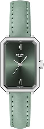 Tissot SRV, Swiss Quartz Watch for Women, Stainless Steel Case, Green Dial, T1601101609300 on Amazon.ae - Price Tracker