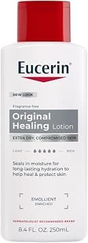 Eucerin Original Healing Lotion - Fragrance Free, Rich Lotion for Extremely Dry Skin - 8.4 fl. oz. Bottle (Pack of 3) on Amazon.ae - Price Tracker