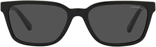 COACH Men's Hc8328u Universal Fit Rectangular Sunglasses on Amazon.ae - Price Tracker