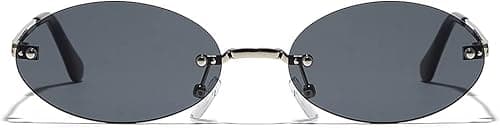 BlackOut JENNIFER Metal Oval womens sunglasses - UV Protection: UV400 on Amazon.ae - Price Tracker