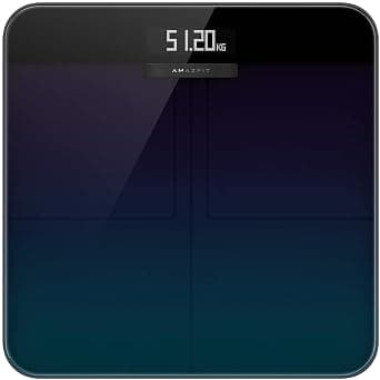 Amazfit Body Composition Smart Scale, Digital Bathroom Scale, Body Weight Monitor, Body Fat Monitor, BMI, Muscle Mass, Water Measurement, Sync App Via Bluetooth or Wi-Fi على Amazon.ae - متتبع الأسعار